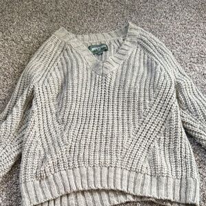 American Eagle Outfitters Women's Knit V-Neck Sweater